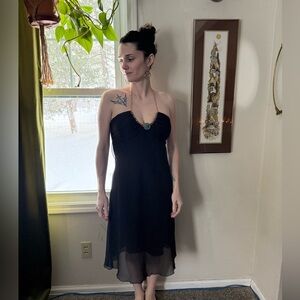 Y2K Fairycore beach summer beach resort dress vintage